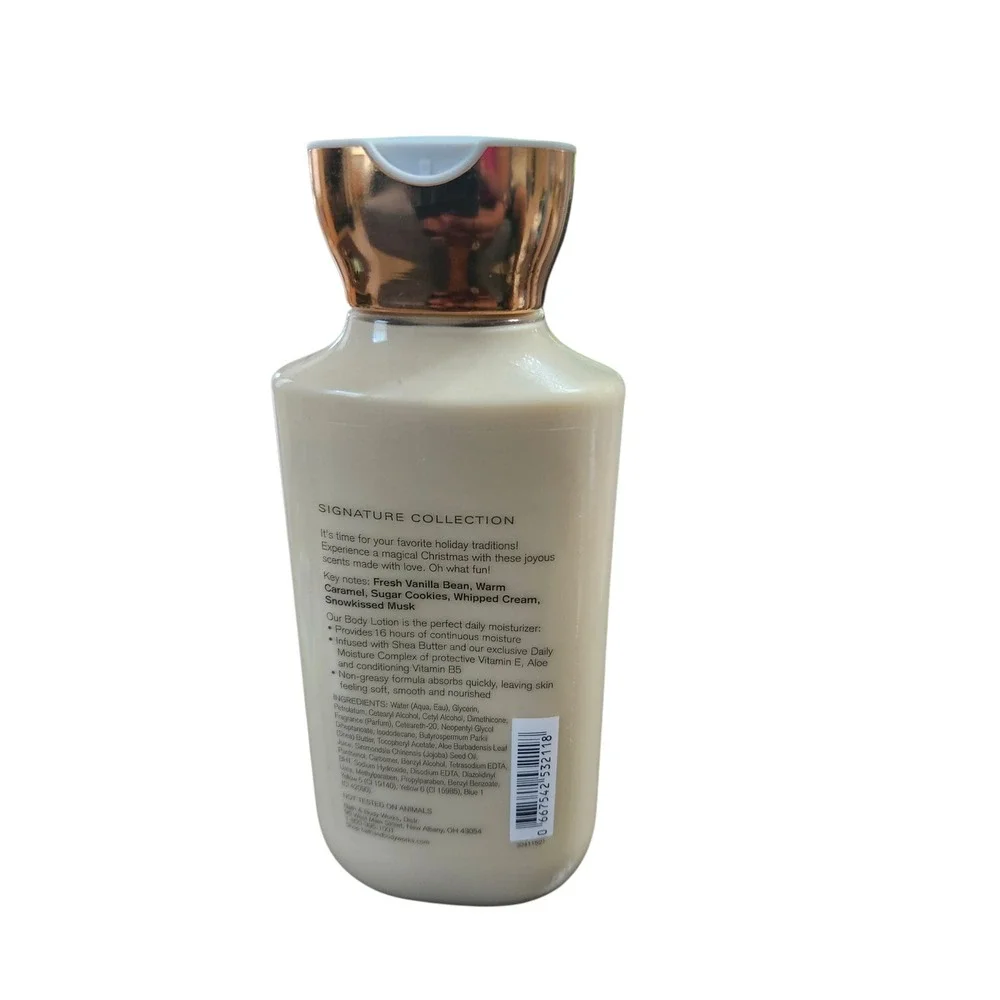 Bath & Body Works Vanilla Bean Noel‎ Body Lotion 8oz Holiday Traditions New